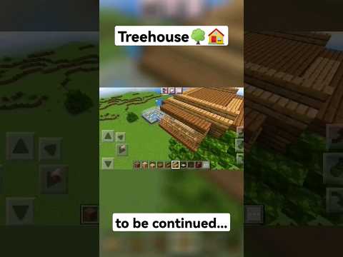 MINECRAFT PE | BUILDING - Part 1. Treehouse. #minecraft #memes #building #speed #house #treehouse #sweet