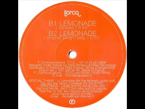 Llorca  -  Lemonade (revised)