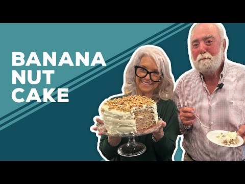 Love & Best Dishes: Banana Nut Cake Recipe | Homemade Banana Dessert Ideas