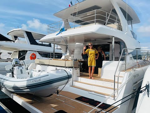 Aventura 50 powercat walk around Cannes 2023