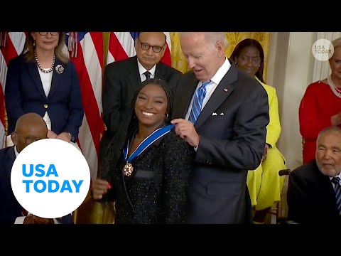 Biden's Medal of Freedom recipients include Simone Biles, Steve Jobs USA TODAY