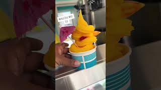 Trying Mango Dole Whip in Nassau, Bahamas ( Near Cruise Port ) – SO Refreshing! [ 2023 ]