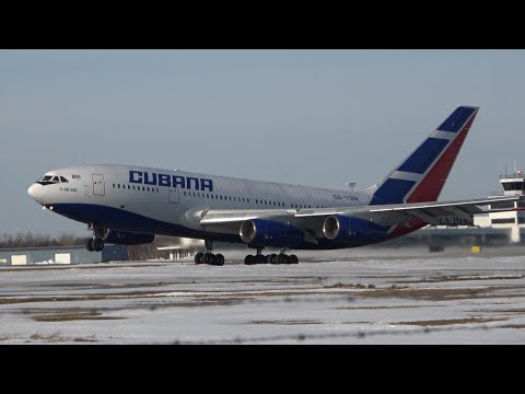Cubana - Ilyushin Il-96-300 - Takeoff & Landing