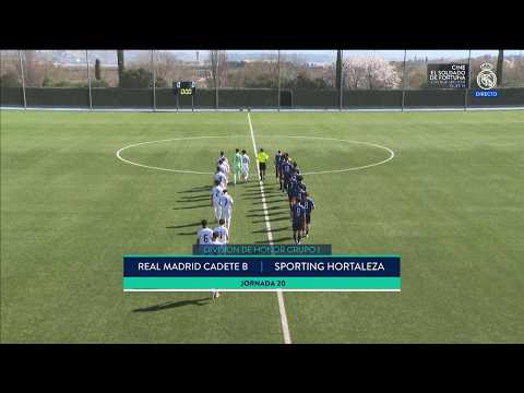 Real Madrid Cadete B - Sporting Hortaleza (J20 - División de Honor Cadete) - RMTV