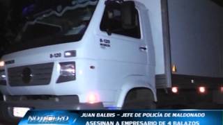 Jefe de Policia homicidio empresario Blasi