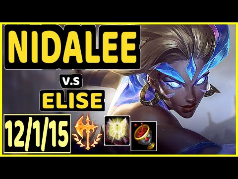 ANDA (NIDALEE) vs ELISE - QUADRAKILL 12/1/15 KDA JUNGLE CHALLENGER GAMEPLAY - NA