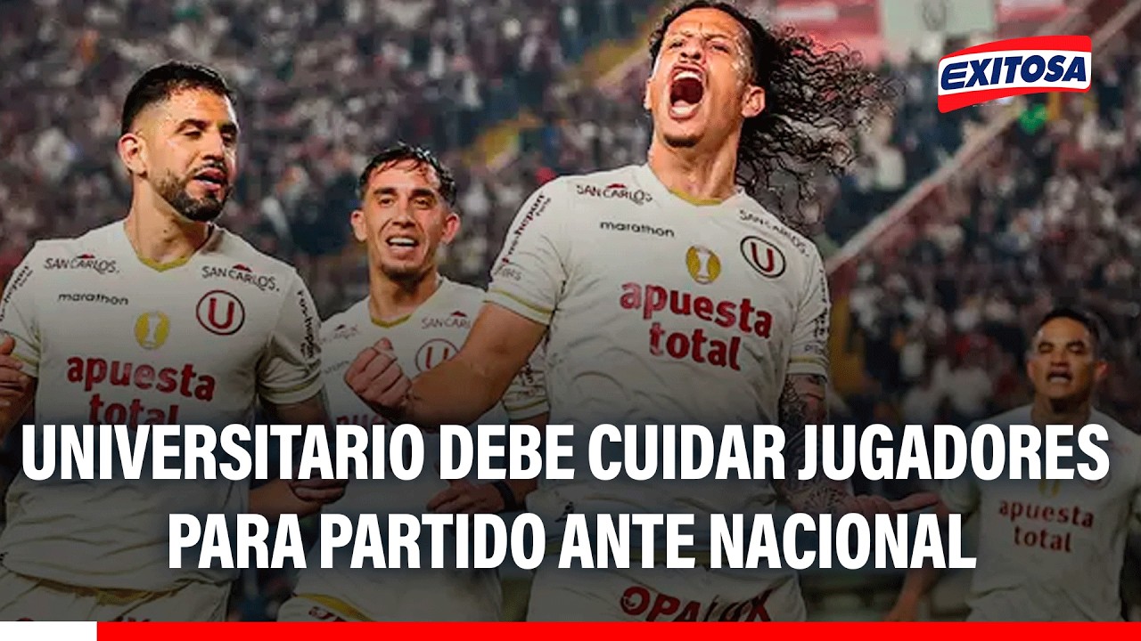 🔴🔵 Universitario con un equipo alterno ante Grau para guardar piernas ante Nacional
