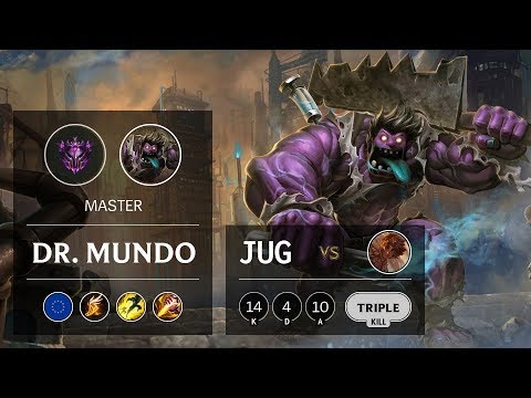 Dr. Mundo Jungle vs Taliyah - EUW Master Patch 9.24