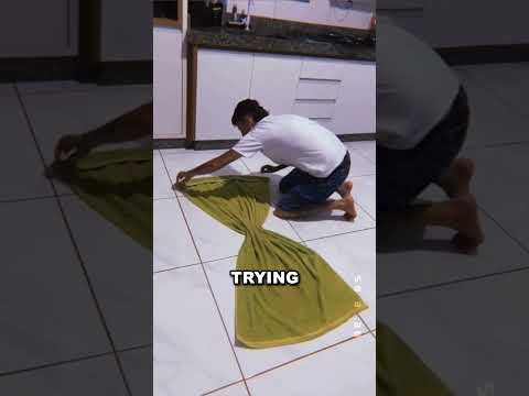 This Guy made Something Stupid With Towel