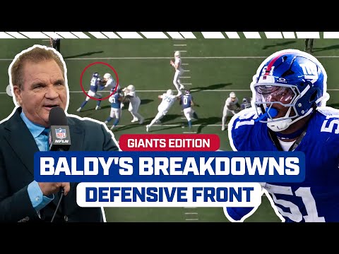 Baldy's Breakdown: Giants Edition | Defensive Front vs. Chargers