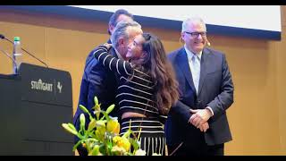 Preisverleihung im Stuttgart Rathaus 10.02.2025    Goldener Volltreffer 2024 für