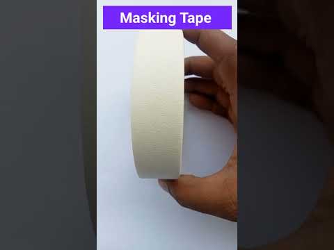 Color: milky white paper masking tape, 20miter to 40miter, 1...