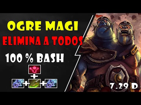 OGRE MAGIC MID 100% BASH GUIA AVANZADA   GODADICO DOTA