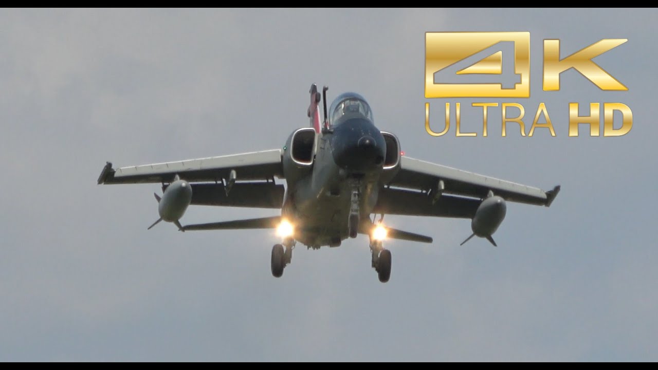 (4K) AMX T Italian Air Force Aeronautica Militare MM55044 arrival at Rivolto Air Base LIPI