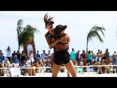 No. 2 USC unseats No. 1 UCLA to win the 2021 NCAA Beach Volleyball Championship