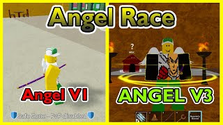 Angel/Sky Race V1 to V3 Complete Guide 2023 - Blox Fruits [Beginner
