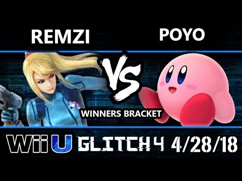 Glitch 4 - EZG | Remzi (Zero Suit Samus) Vs. Poyo (Kirby) - Wii U Singles Winners Top 96