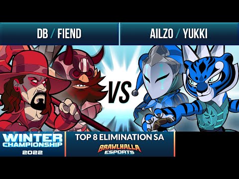 DB & Fiend vs Ailzo & Yukki - Top 8 - Winter Championship 2022 - SA 2v2