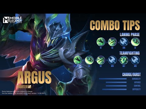 Hero Spotlight | Argus | Mobile Legends: Bang Bang