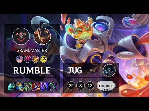 Rumble Jungle vs Karthus - NA Grandmaster Patch 11.8