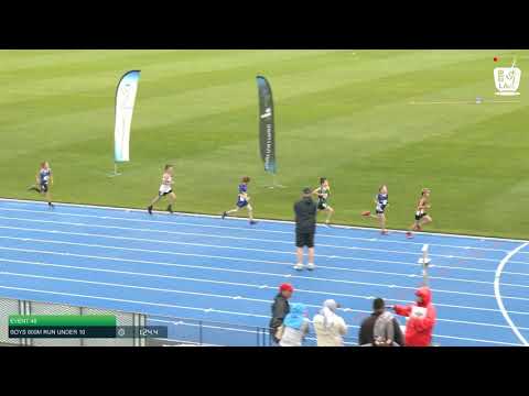 Boys Under 10 800m H2 - 2020 State Combined Events Championships // LAVicTV