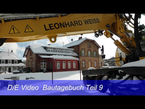 Januar 2019 Bautagebuch hintere Höllentalbahn Teil 9