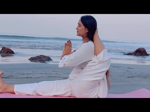 Yoga on the beach | Yoga with Urmi Pandya