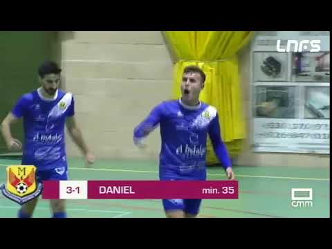 Gol Daniel (3-1) Manzanares FS - Barça B. J14, 2Div. LNFS