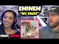 KAREN COULDN T BELIEVE THE STORYTELLING Eminem My Fault First Time Reaction