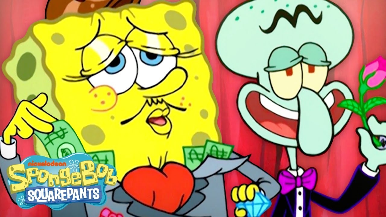 SpongeBob Wearing His Fancy Pants for 42 Minutes Straight 🎩 | @SpongeBobOfficial