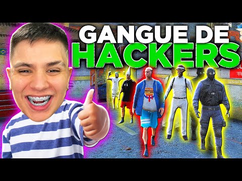 ME JUNTEI COM HACKERS no GTA RP! (Paulinho o LOKO)