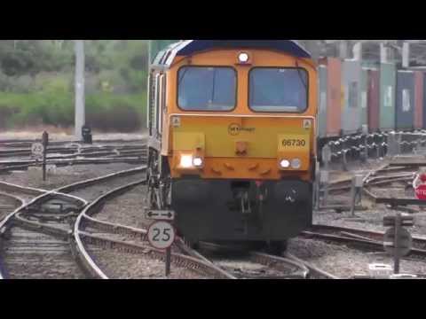 66730 On A Liner With 92044 On The Back  At Stafford 5 7 14