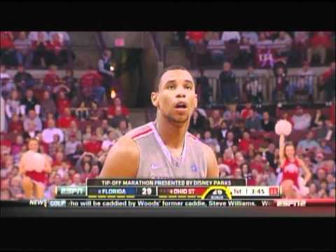 Jared Sullinger 16 points vs Florida 2011