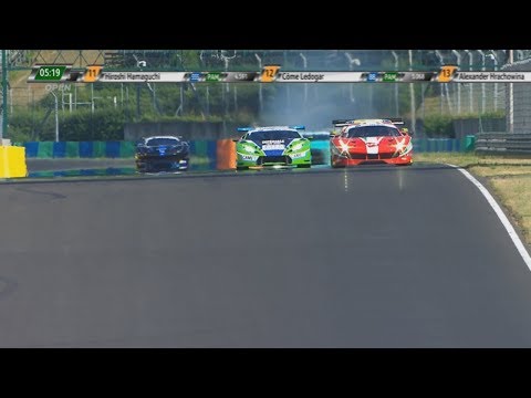 International GT Open 2017. Race 1 Hungaroring. Last Laps