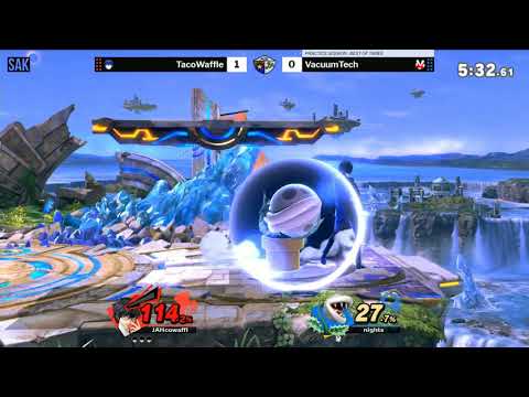 ASU November 2019 Practice Session - TacoWaffle (Joker) vs VacuumTech (Piranha Plant)