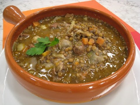 Lentejas con cordero sefardí