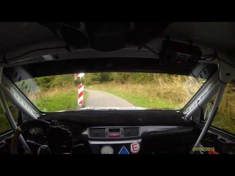 62 Rajd Wisły Długopolski/Piczak OS6 Kotelnica Mitsubishi Lancer EVO IX onboard