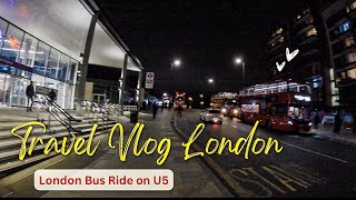 🌙 A Short Night Ride: Hayes & Harlington to West Drayton on Bus U5