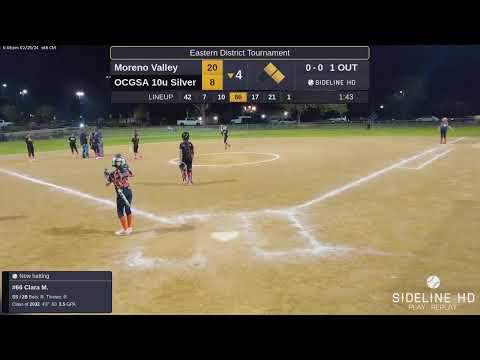 OCGSA 10u Silver vs. Moreno Valley (2024.02.25)