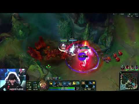 JackeyLove Ezreal POV vs Elk Xayah ~ UP vs TES ~ LPL Spring 2022 ~ Game 3