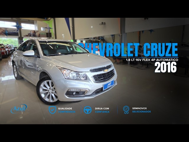 Vídeo CHEVROLET CRUZE 1.8 LT 16V FLEX 4P AUTOMATICO