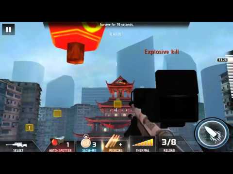 Kill Shot Bravo Region 10 Primary Mission 50 - Survive for 70 seconds (NO POWER UP)