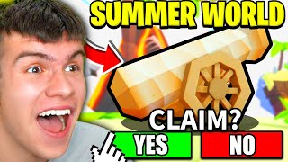 How To UNLOCK SUMMER OBBY WORLD In Roblox Pet Simulator 99!
