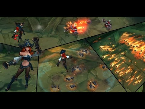 Miss Fortune 2015 Visual Update Rework Gameplay Preview - League of Legends