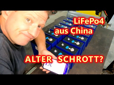 LiFePo4 cells from China – delivered old junk? DIY battery construction part 1 – Unpacking and ce...