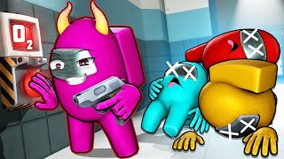 ВОТ КАК НУЖНО ИГРАТЬ ЗА ПРЕДАТЕЛЯ ► СРЕДИ НАС - AMONG US ВРЕДНУЛЯ ft. QUANTUM HELLDOOR KRATOS
