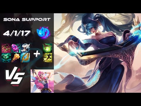 SUPPORT Sona vs Seraphine - NA Challenger Patch 25.24