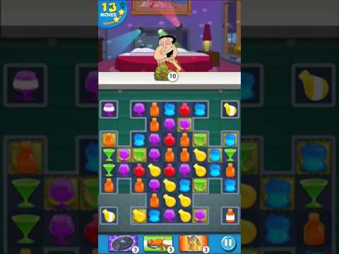 Family Guy - Another Freakin' Mobile Game : Level 19 - 3 stars! No Boosters!