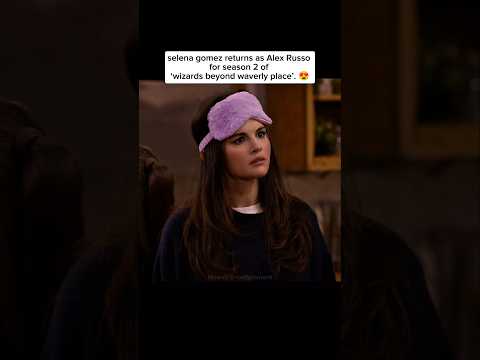 Selena Gomez return as Alex Russo😭🪄 #selenagomez #alexrusso #fyp