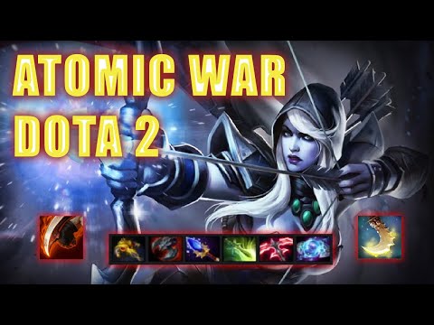 She's a survivor! Ascendant Drow Ranger and her Postitive Friend - Dota 2 | Atomic War #91 - LoFi